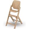 Maxi-Cosi Nesta Seggiolone Pappa Multifunzione in Legno, Seggiolone Evolutivo e Reclinabile, Seggiolone Bimbo Compatibile Con Accessori per un Uso dalla Nascita, 0 - 110 kg, Legno Naturale