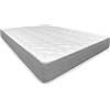 Dreaming Online Materasso viscoelastico Reversibile Viscotec, Solido e Confortevole, ergonomico, Spessore 21 cm, antiacaro, Antibatterico e Anallergico, Memory Foam, Bianco, 90 x 190 cm
