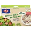 Albal - Copripiano in silicone, set M/L x 2, riutilizzabili e durevoli, uso in lavastoviglie, congelatore, forno a microonde, 15 cm e 20 cm