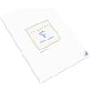 Clairefontaine 6174C - Blocco per corrispondenza Triomphe 50 Fogli Rigati A4-21x29,7 cm - 90g/m²