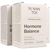 Tummy Tox Hormone Balance - Equilibrio ormonale a base vegetale con clorella, angelica cinese e vescica con iodio - scorta di 3 mesi