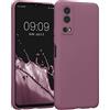kwmobile Custodia Compatibile con Vivo Y72 5G / Y52 5G Cover - Back Case per Smartphone in Silicone TPU - Protezione Gommata - rosa scuro