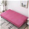 Fodera per Divano Letto Senza Braccioli 2/3/1 Posti Elasticizzato Copertura Divano Grigio Nero Copridivano Senza Braccioli Teli Estivi Universali per Animali
