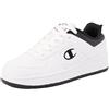 Champion Foul Play Element Low, Sneakers Uomo, Bianco/Nero (WW020), 46 EU