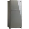 Sharp - Frigorifero Combinato SJ-XG690GSL con congelatore Libera installazione, 550 L, Classe Energetica E - Vetro Silver Brillante