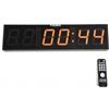 TOORX PROFESSIONAL LINE Timer LED a 6 cifre per boxe e palestra, dimensioni 64x16x5 cm, con telecomando wireless
