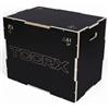 TOORX PROFESSIONAL LINE Plyo box 3 in 1 con finitura honeycomb antiscivolo, altezze 51-61-76 cm