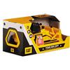 Mondo Motors - Caterpillar CAT Power Mini Crew | Lights and sounds - dimensione 15 Cm - Colore Giallo / Nero - 25513