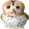 Wild Republic Audubon Bird, Civetta con autentico suono d'uccello, peluche, giocattolo per uccelli per bambini e birdwatcher, 18 cm
