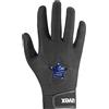 uvex glamstar, guanti da equitazione flessibili per bambini, robusti, ottimo grip, black-blue, 5