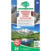 Fraternali Editore Carta n. 29. Monte Bianco, Courmayeur, La Thuile, Chamonix 1:25.000