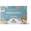 VALVERBE Tisana Drenaforma Biologico 20 Filtri - Pacco da 6 - 180 g