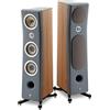 FOCAL KANTA N.2 COPPIA DIFFUSORI DA PAVIMENTO DARK GREY / WALNUT NUOVI