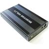 ZHONG OU CASE BOX ESTERNO PER HARDISK HARD DISK IN ALLUMINIO HD 3.5" IDE USB 2.0 HDD