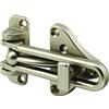 Defender Security U 11316 Swing bar Door Guard con blocco ausiliario ad alta sicurezza, finitura in nichel satinato, pezzo