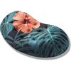 BRILA Cuscino ergonomico per poggiapolsi per mouse, in memory foam, per computer, laptop, lavoro in ufficio, giochi su PC, design con fori per massaggi, sollievo dal dolore al polso (poggiapolsi con