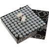 Baoblaze 100 Pz Stecca di Biliardo Fibra Suggerimenti Pool Cue Ferrule Billiard, 12 Millimetri