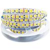 Tesfish Striscia LED 24V, 2 in 1 CCT Bianco Freddo + Bianco Caldo, Temperatura Colore Regolabile (da 2800K a 6500K) Strisce SMD 5025 5M IP20 Totale 600 LEDs Nastri Luci Striscia