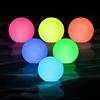 WHATOOK 6pcs schwimmendes Poollicht, LED-Spa-Licht, IP68 wasserdichtes RGB 16-Farbwechsel-Badewannen-Nachtlicht, beleuchtetes Ball-Licht für Kindergeschenk, Whirlpool