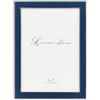 Lawrence 5x7 Navy Enamel Picture Frame Cornice portafoto, Metallo, Blu