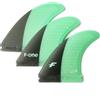 F-One Thruster fin set Flow XS Carbon - Mint