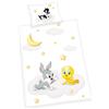Herding Looney Tunes Set di Biancheria da Letto Made in Green, Federa 40 x 60 cm, Copripiumino 100 x 135 cm, Cerniera, 100% Cotone/Renforcé