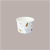 LUCGEL Coppetta Gelato Dessert Carta Grande Fantasia Silver 350cc 100 pezzi