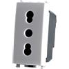 Mapam presa bivalente 16A 230V compatibile Plana 14203 - GEM 618B