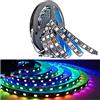 Tesfish 12V WS2811 Striscia LED, RGB Pixel Strip 5m 300 LEDs IP30 PCB Nero Pieno di Colori Indirizzabile Individualmente Nastri Intelligente Esterna 1 Controllo IC 3 LEDs Strisce