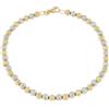 Gioielleria Lucchese Oro Bracciale Donna Oro Giallo Bianco GL100612