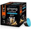 King Cup - 1 Confezione da 10 Capsule di Ginseng da Zuccherare, 10 Capsule 100% Compatibili con Sistema Nescafè Dolce Gusto di Bevanda al Gusto di Ginseng, Senza Glutine e Senza Lattosio