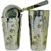 apolliner:Shaker Boston millilitri750/550 Shaker Cocktail professionale con Filtro,kit Barman,Cocktail,miglior Acciaio,Resistente ai Graffi,Raffinato, tenuta Ermetica,Regalo Casa,Uomo,Donna.