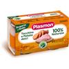 PLASMON OMOGENEIZZATI TACCHINO PATATE DOLCI 2 PEZZI DA 120 G