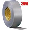 3M NASTRO TELATO ADESIVO 3M 50mm X 50mt WATERPROOF GRIGIO ARGENTO