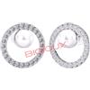 SANICO Srl Bjt985 Orecchini Pearl Crystal