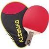 Expert Table Tennis Dynasty Extra Penhold - Racchetta da ping pong con custodia, approvata ITTF in gomma, racchetta da ping pong in stile cinese