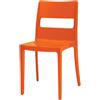 Scab Giardino S.P.A. Sai, sedia, arancio