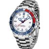 RollsTimi Pagani Design Meccanico Orologio da Sub in Acciaio Luminoso, Movimento Giapponese NH35, Vetro Zaffiro, Calendario Display Fashion Business 1667