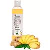 By hands of Nature Verana Olio per capelli Verana Zenzero e Olio di Ricino, Naturale, Biologico, Vegano, Contro la caduta dei capelli, per Rinforzare e far Crescere Capelli, Barba, Sopracciglia, Ciglia Per Donne e Uomini 250ml