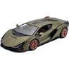 Burago Bburago- 1:24 Lamborghini Sian FKP 37 verde
