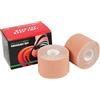 PHYTOP Tape Kinesiologico Beige (2 rotoli) per sport e atleti, trans tape non pre-tagliato per Fisioterapiche