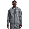 UNDER ARMOUR ESSENTIAL FLEECE FZ HOOD Felpa Con Cappuccio Uomo