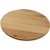EFO Tavola Rotante in Legno,Tagliere per Prosciutto e Formaggio,Bordo Pizza 45cm