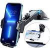 Hocerlu Porta Cellulare Auto - Super Forte Aspirazione, Tutto in Silicone Antiurto e Protezione, Vista Flessibile a 360° - Supporto Universale per Telefono Cruscotto Parabrezza