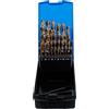 BGS 116 | Serie di punte elicoidali | HSS-G M35 acciaio al cobalto | 1 - 13 mm | 25 pz.