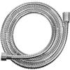 Cornat Tubo di collegamento - 175 cm di lunghezza - acciaio inox cromato - estremamente carico - attacco da 1/2 pollici adatto per rubinetti/tubo doccia/tubo di collegamento per bracci da parete /