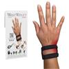 WristWidget® Tutore da polso regolabile nero per lacrime TFCC, taglia unica. Per polsi destro e sinistro, supporto per sollecitazioni di carico, esercizio fisico