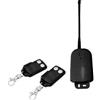 IDOR STORE Kit Ricevitore Ricevente da Esterno Con 2 Telecomandi 433MHZ 12 24V 2 CANALI RICEVENTE con 2 Radiocomandi Bicanale Con Due Contatti Mono O Bistabile Adatto Per Usi Vari Alimentato a 12-24V AC/DC