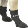 Kurgo Blaze - Calzini per Animali Domestici per Uso Esterno, Calzetta elasticizzata per scarpe per cani- 1 set di 4 calzini - Piccolo, S, GRIGIO