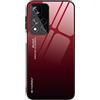 SEAHAI Cover per Xiaomi Redmi Note 11 Pro+ 5G (Note 11 Pro Plus) Cover, Custodia Ultra Sottile ed Elegante in Silicone TPU, Vetro a Colori Sfumato AntiGraffio Antiurto Case, Rosso Elegante